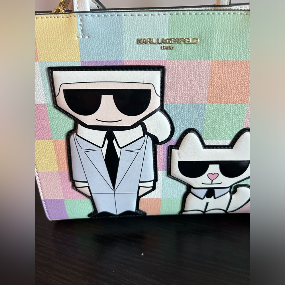 Karl Lagerfeld Small Tote bag with cross body strap